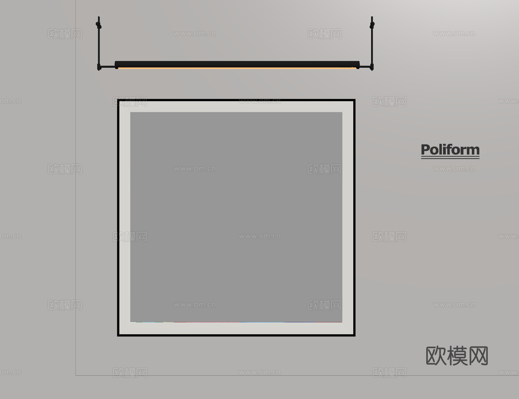 现代挂画 抽象画 装饰画 肌理画 油画 装饰画su模型