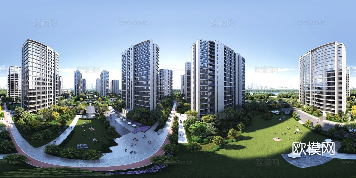 现代城市社区