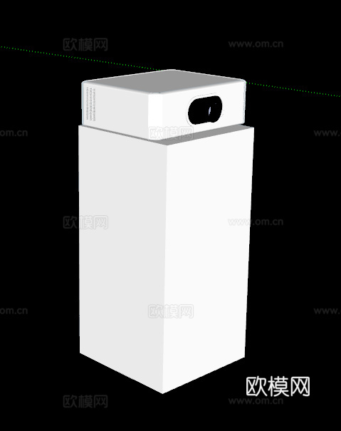 现代投影仪su模型下载