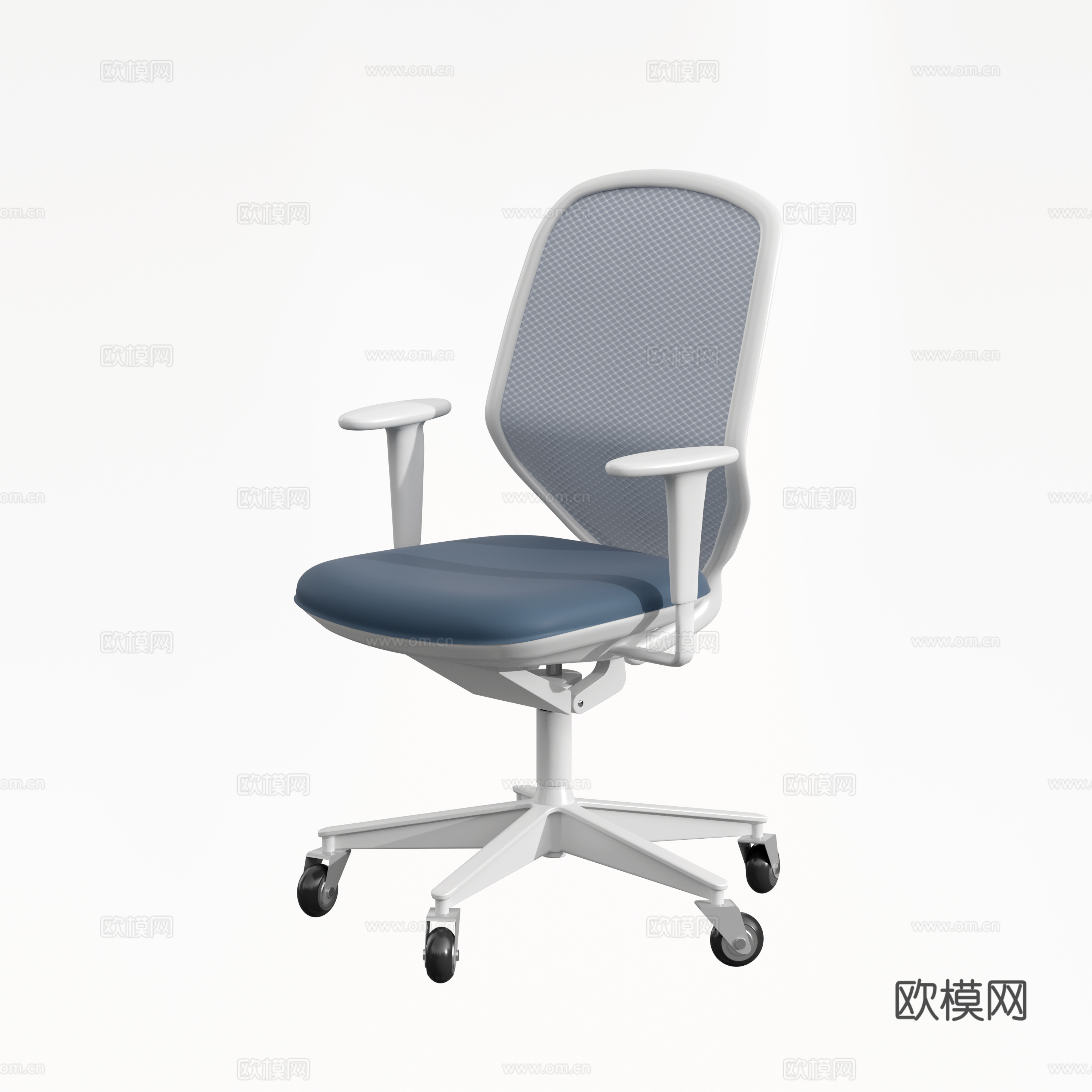 现代办公椅子3d模型
