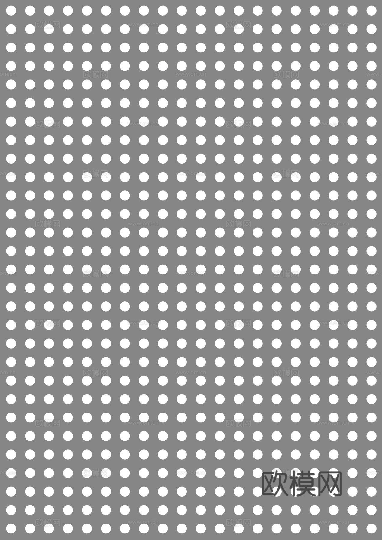 无缝银灰色穿孔板冲孔板金属贴图