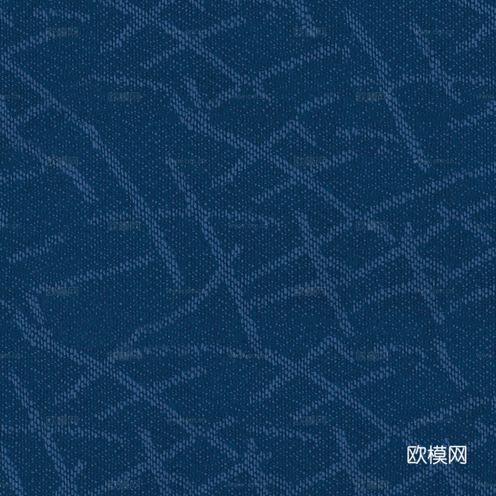 蓝色布纹
