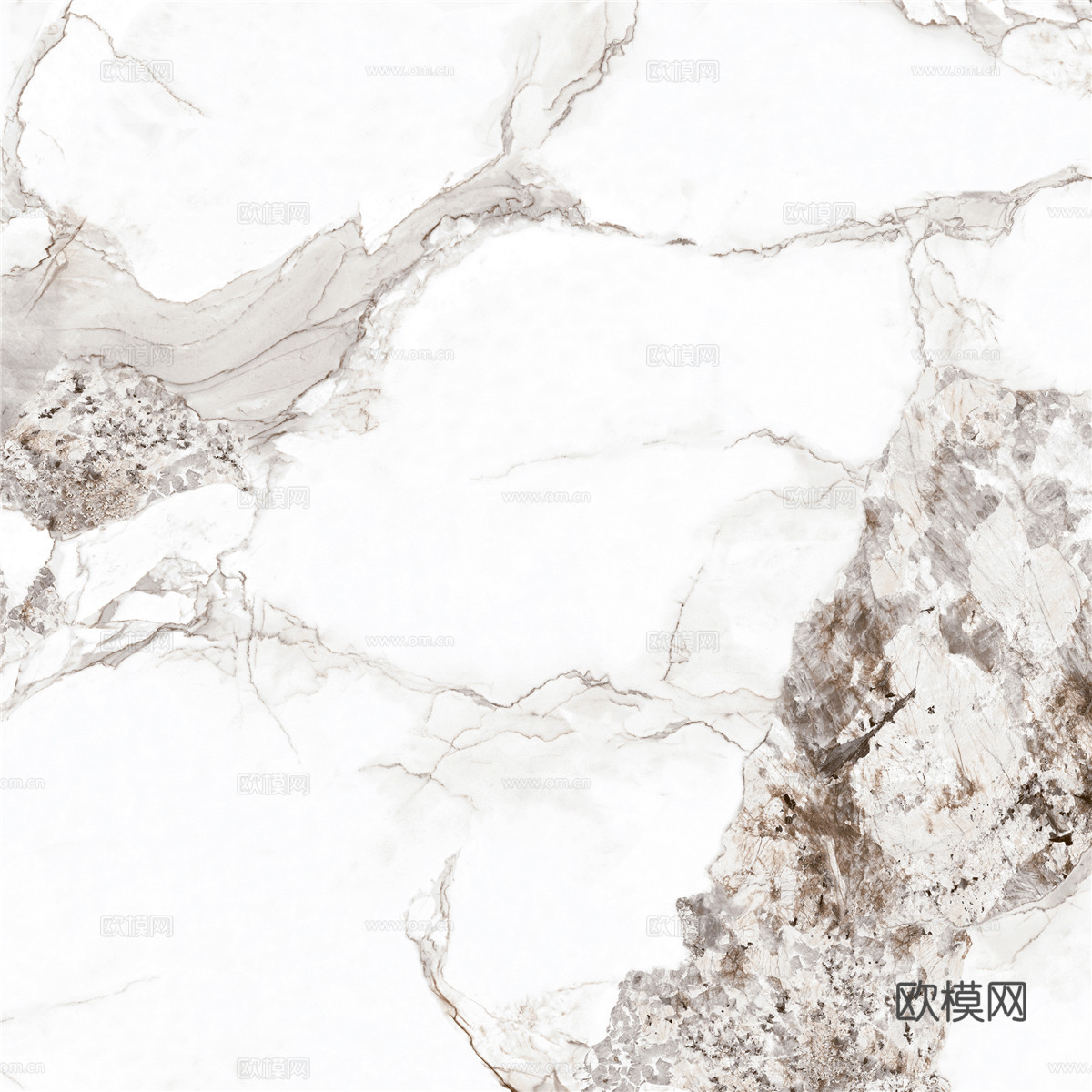 现代高清大理石 浅色哑光瓷砖地砖