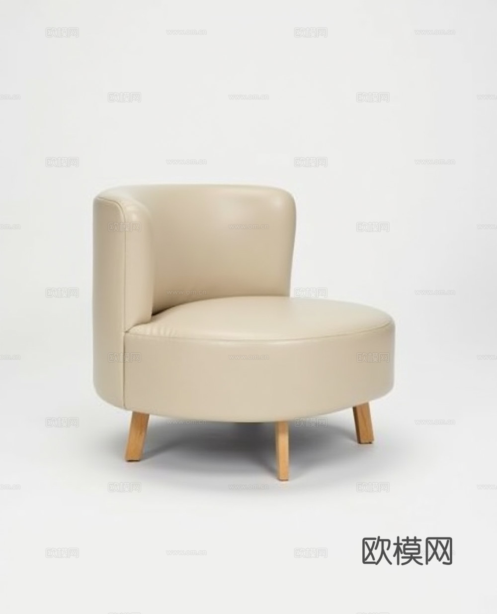 艺术椅子 懒人沙发 单椅su模型