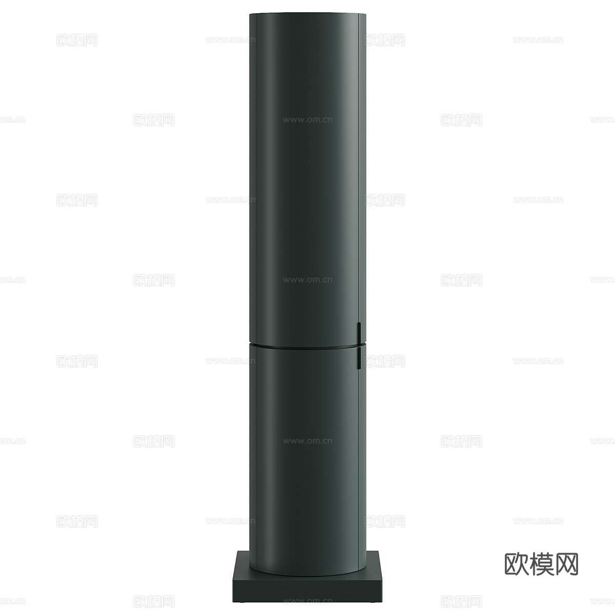 现代意式极简圆柱形装饰柜3d模型