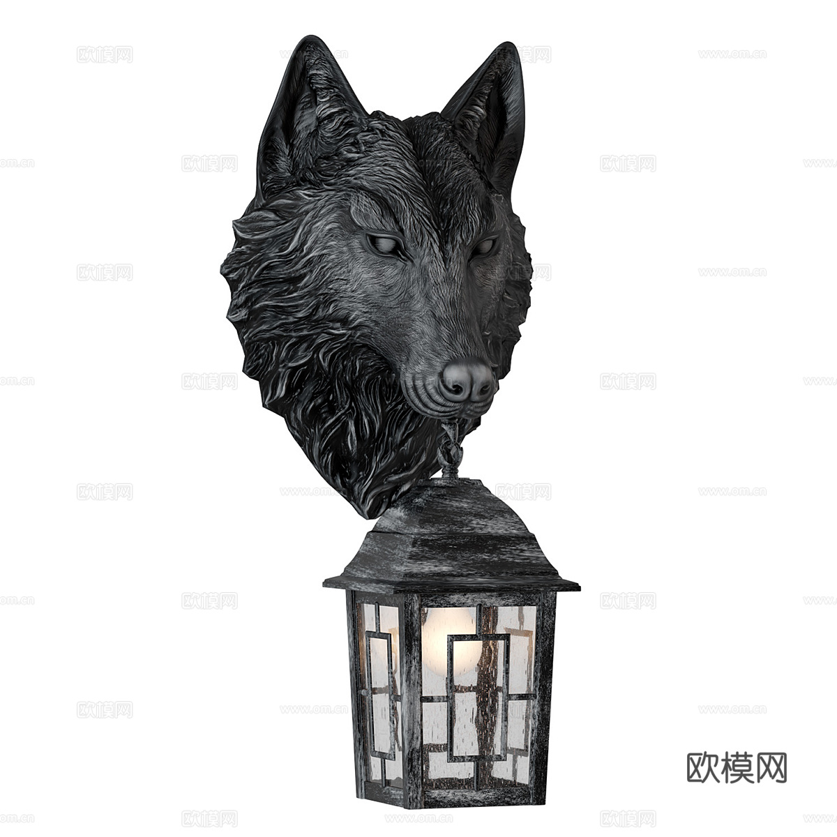 北欧简约壁灯 壁灯 简约壁灯 装饰壁灯 灯 动物壁灯3d模型