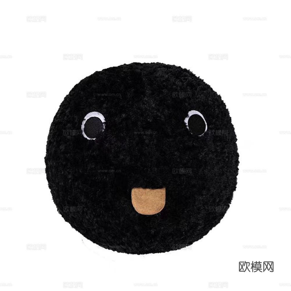 现代抱枕 枕头 圆形抱枕