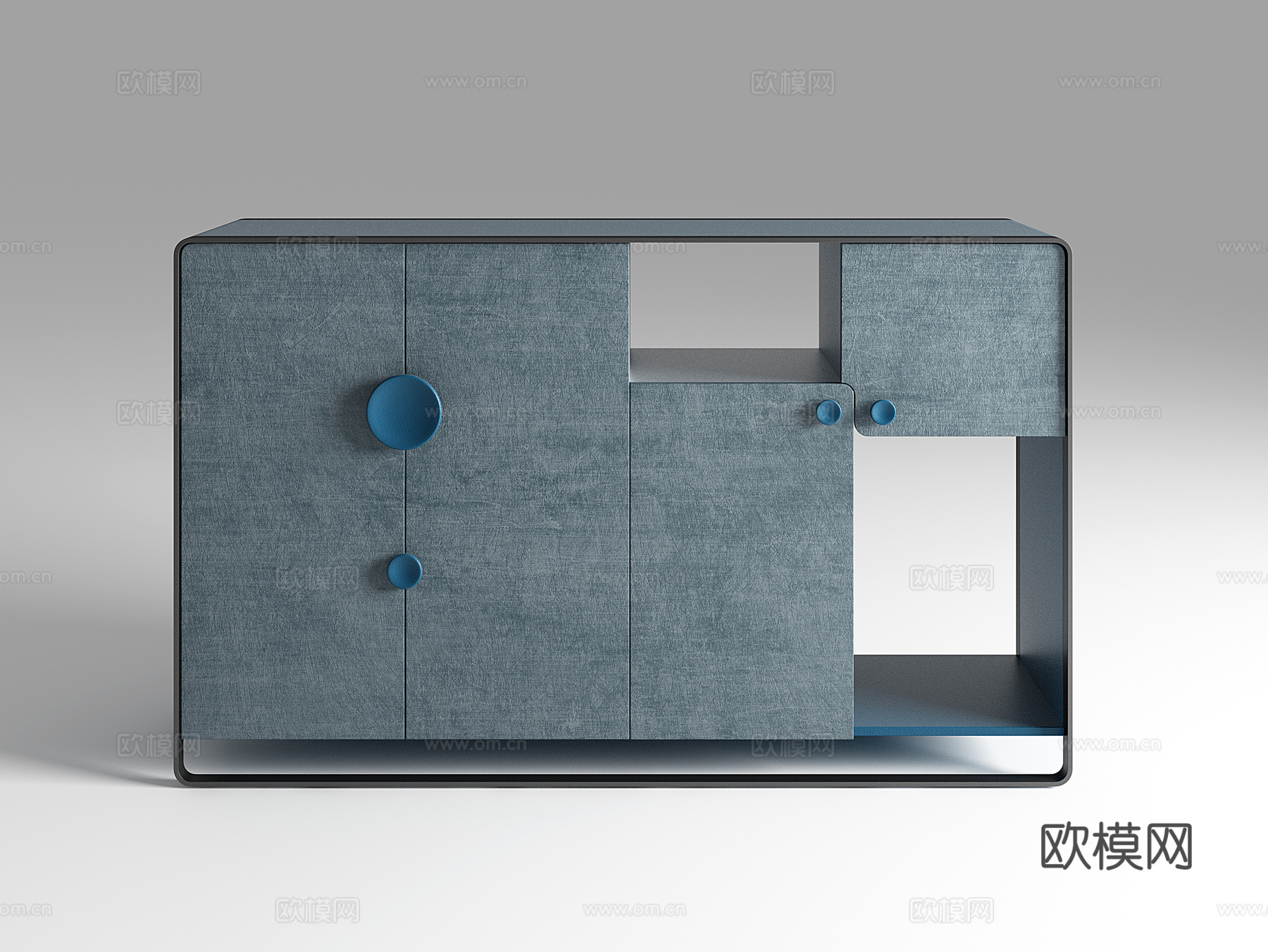 北欧装饰柜3d模型