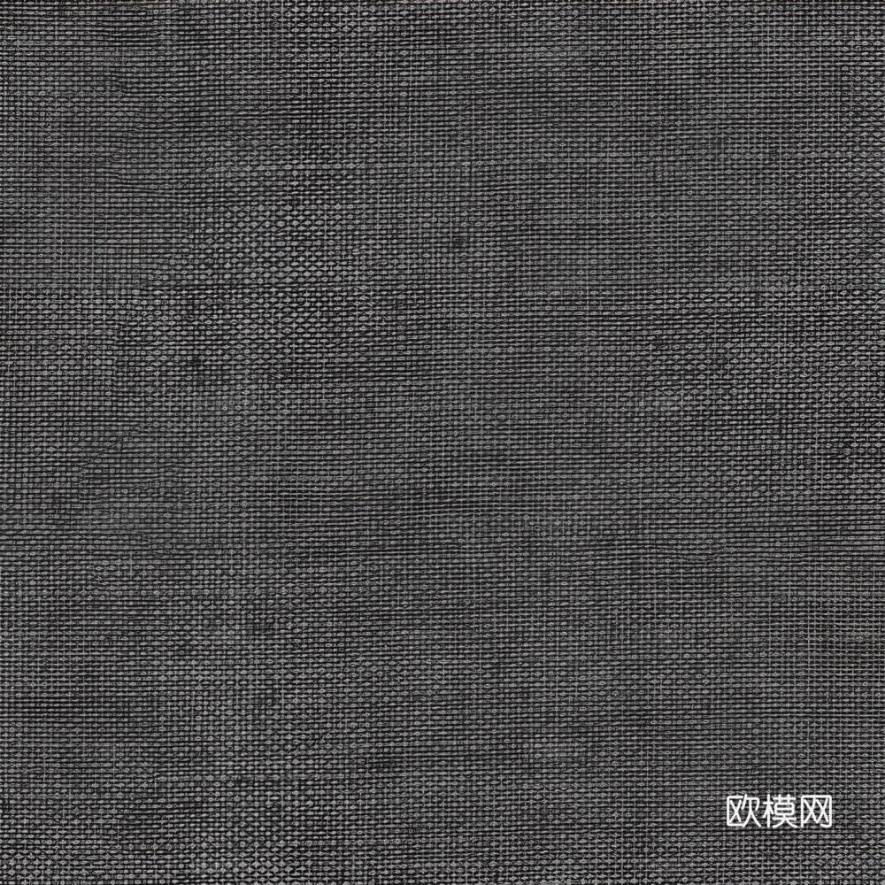 无缝素色侘寂亚麻布 蓝色亚麻布纹 中式亚麻布