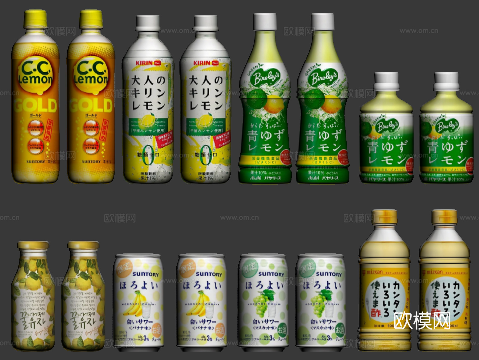 饮料，咖啡， 饮用水，雪碧，汽水，拉罐，易拉罐，瓶子，可乐瓶su模型