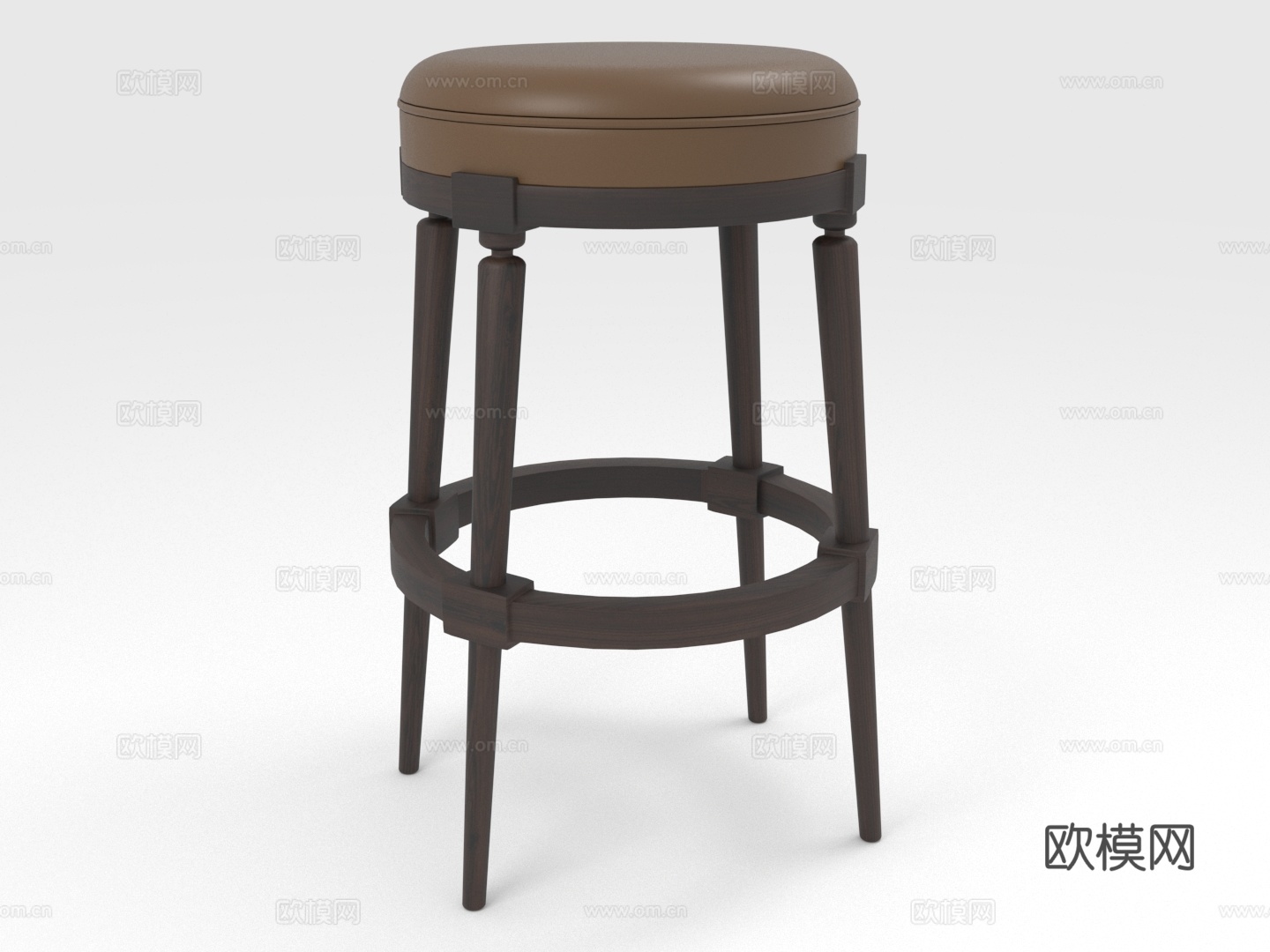 凳子 坐凳 高脚凳 圆凳3d模型