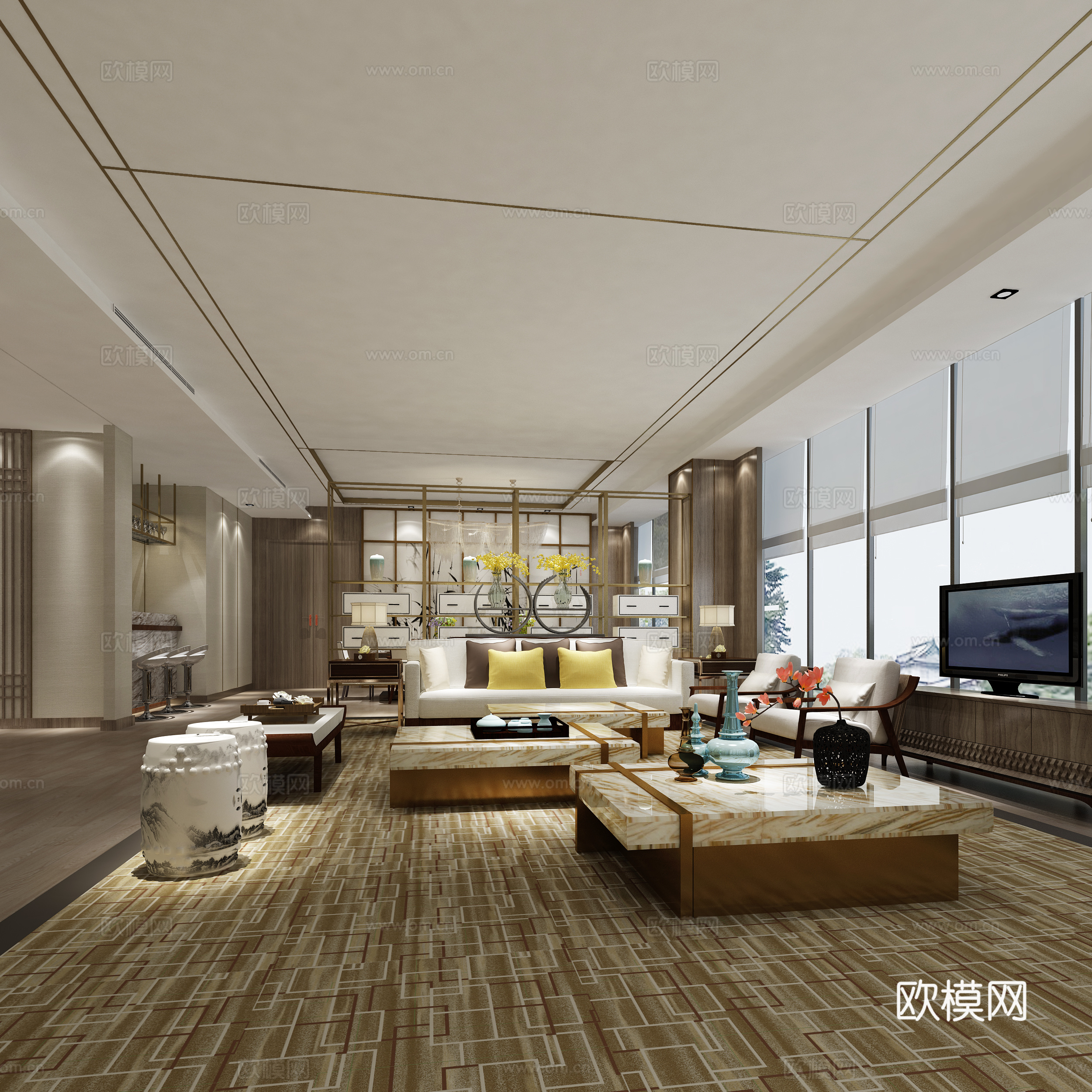 套房3d模型