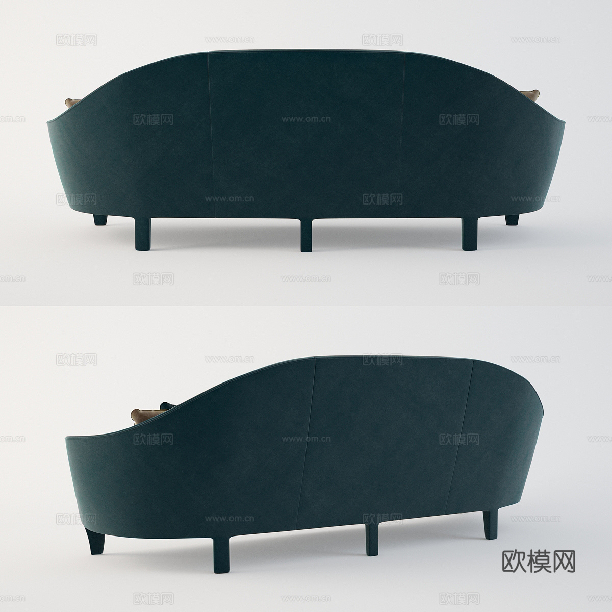 三人沙发 布艺沙发 现代沙发 北欧沙发 简约沙发 沙发3d模型
