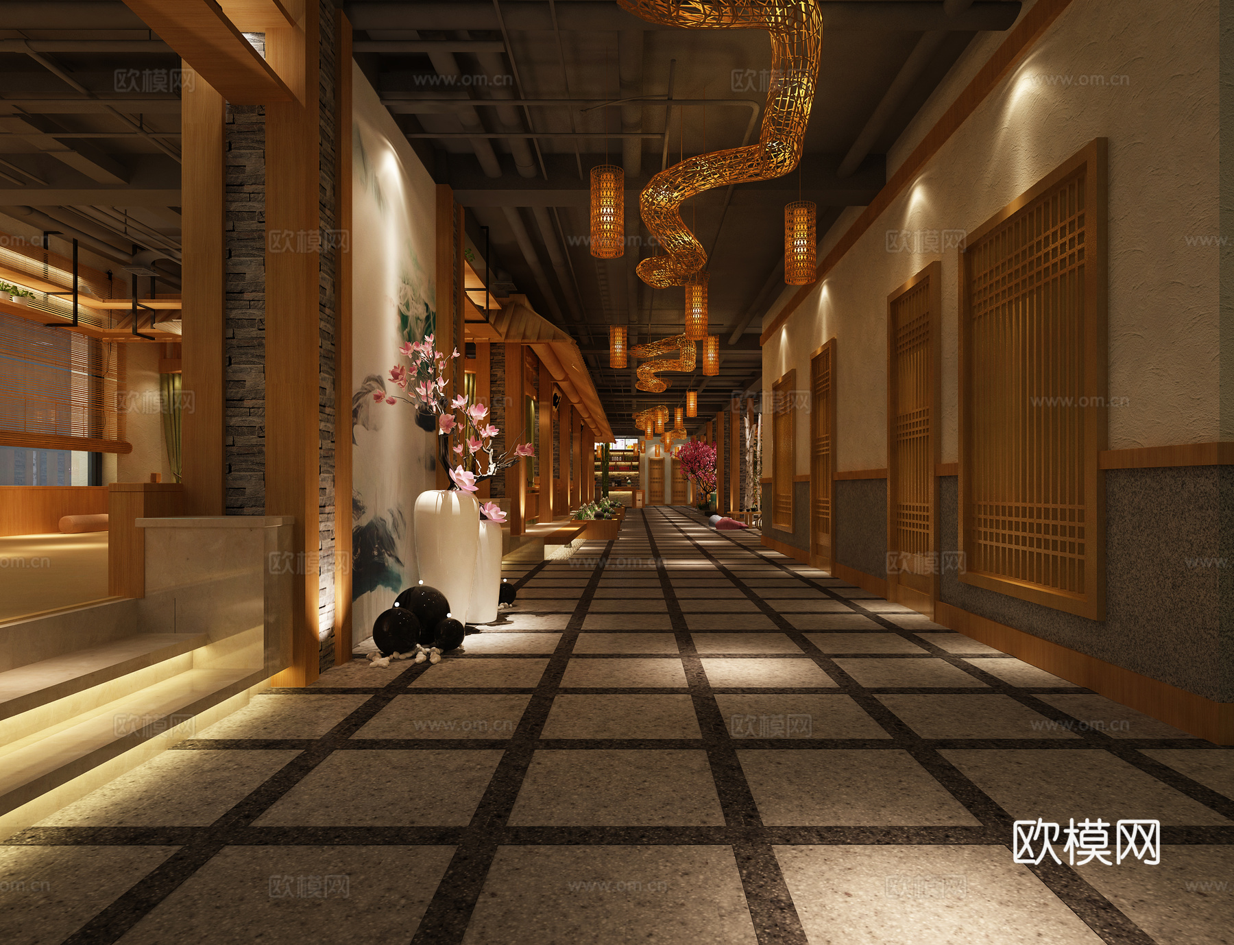 休息区3d模型