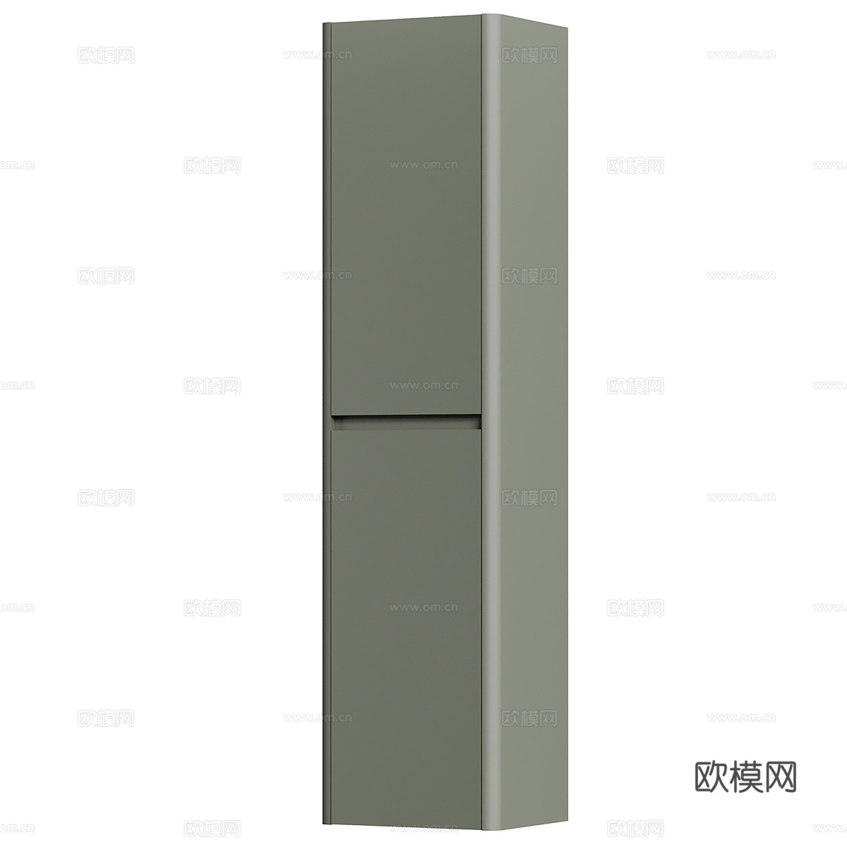 现代简约储物柜 装饰柜 边柜 衣柜3d模型