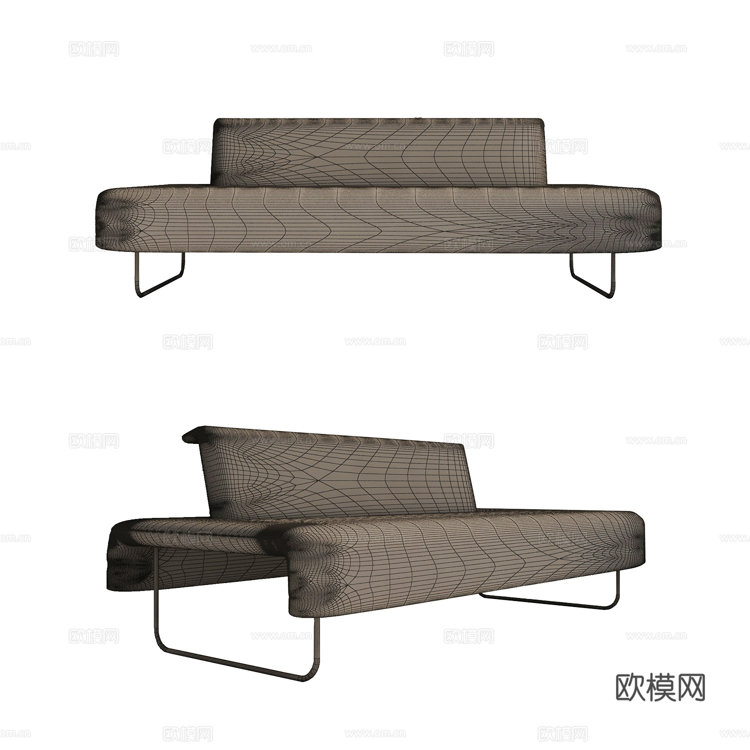 沙发 双人沙发 三人沙发 北欧沙发 卡座沙发 现代沙发3d模型
