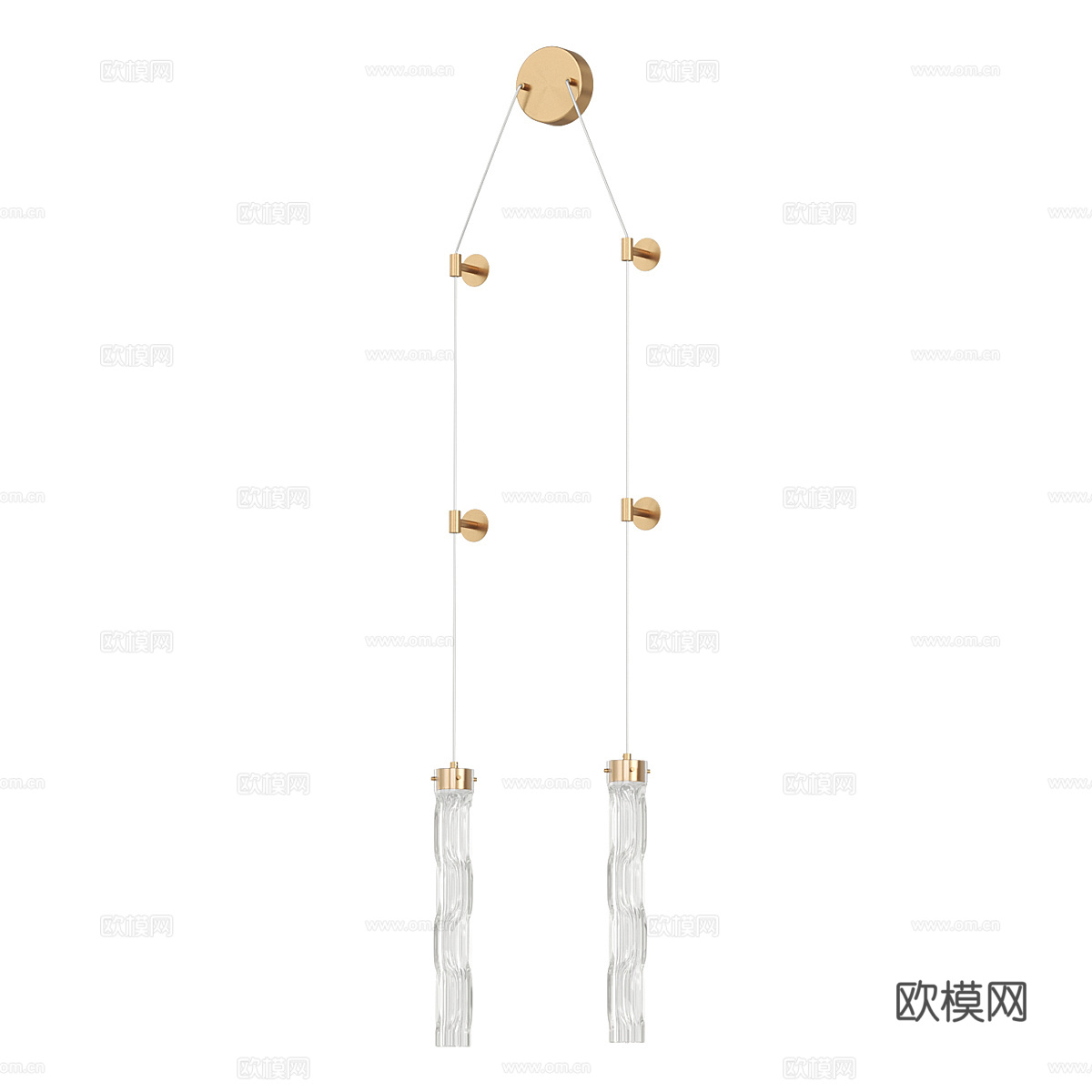 现代简约轻奢壁灯 壁灯 简约壁灯 灯 玻璃壁灯3d模型