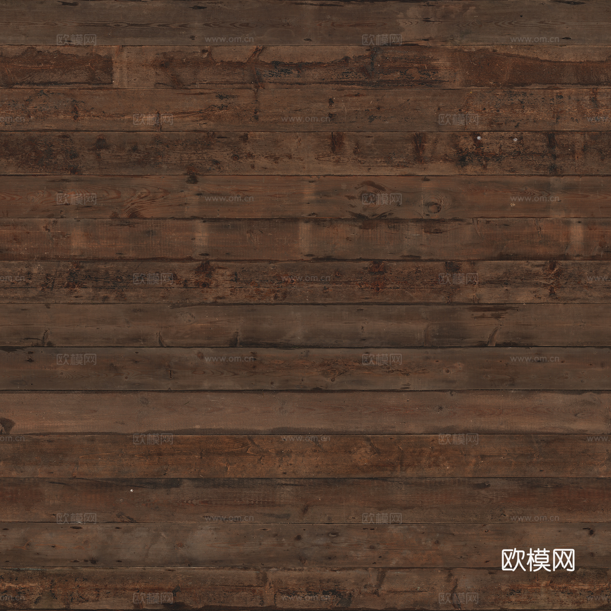 无缝做旧防腐木地板贴图