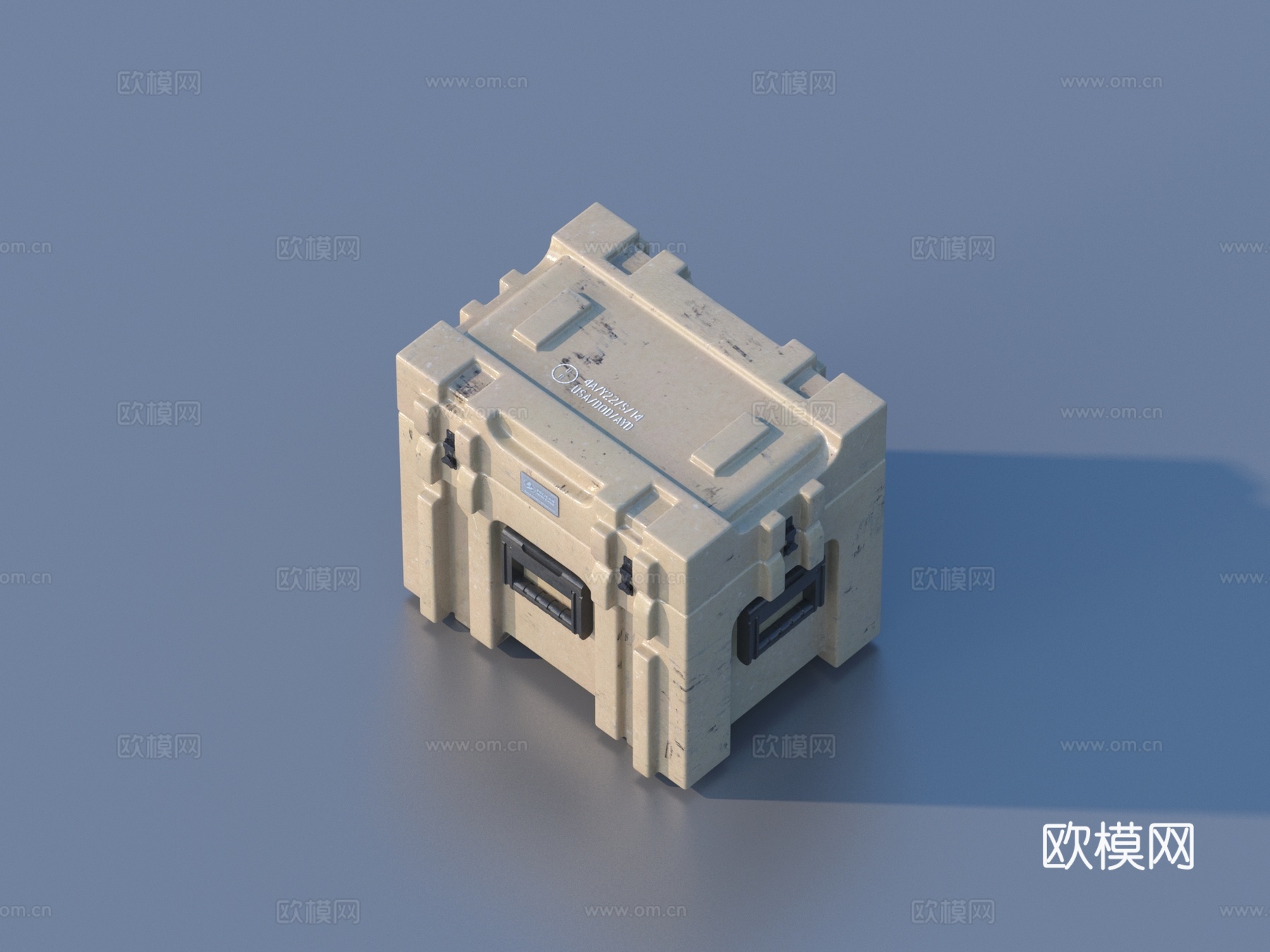 工具箱 木箱su模型