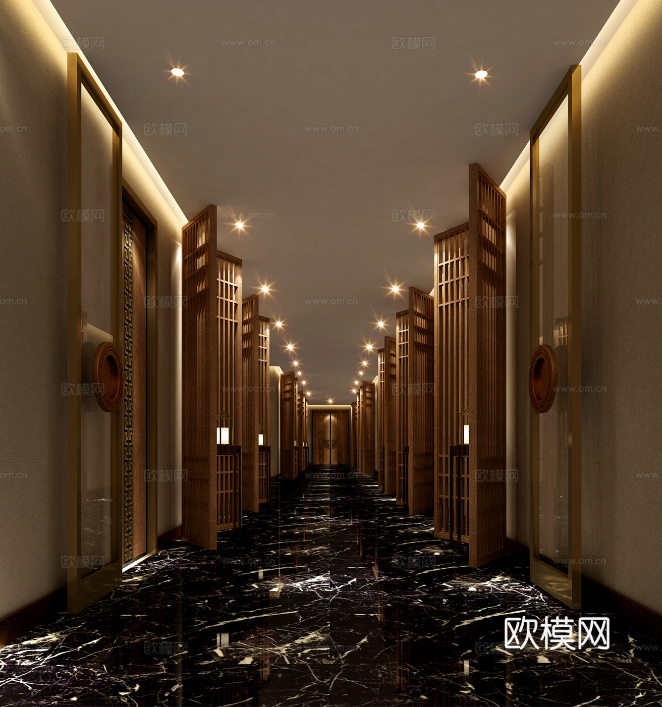 走廊3d模型下载