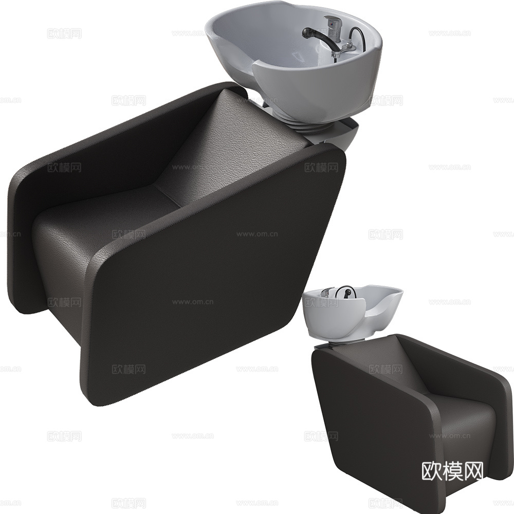 洗头椅3d模型