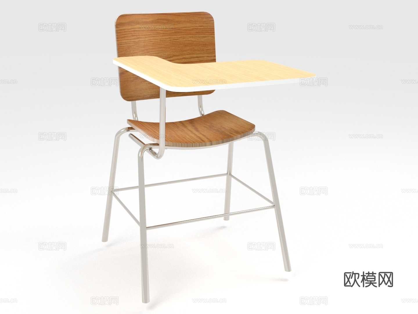 课桌椅 学生椅 椅子3d模型