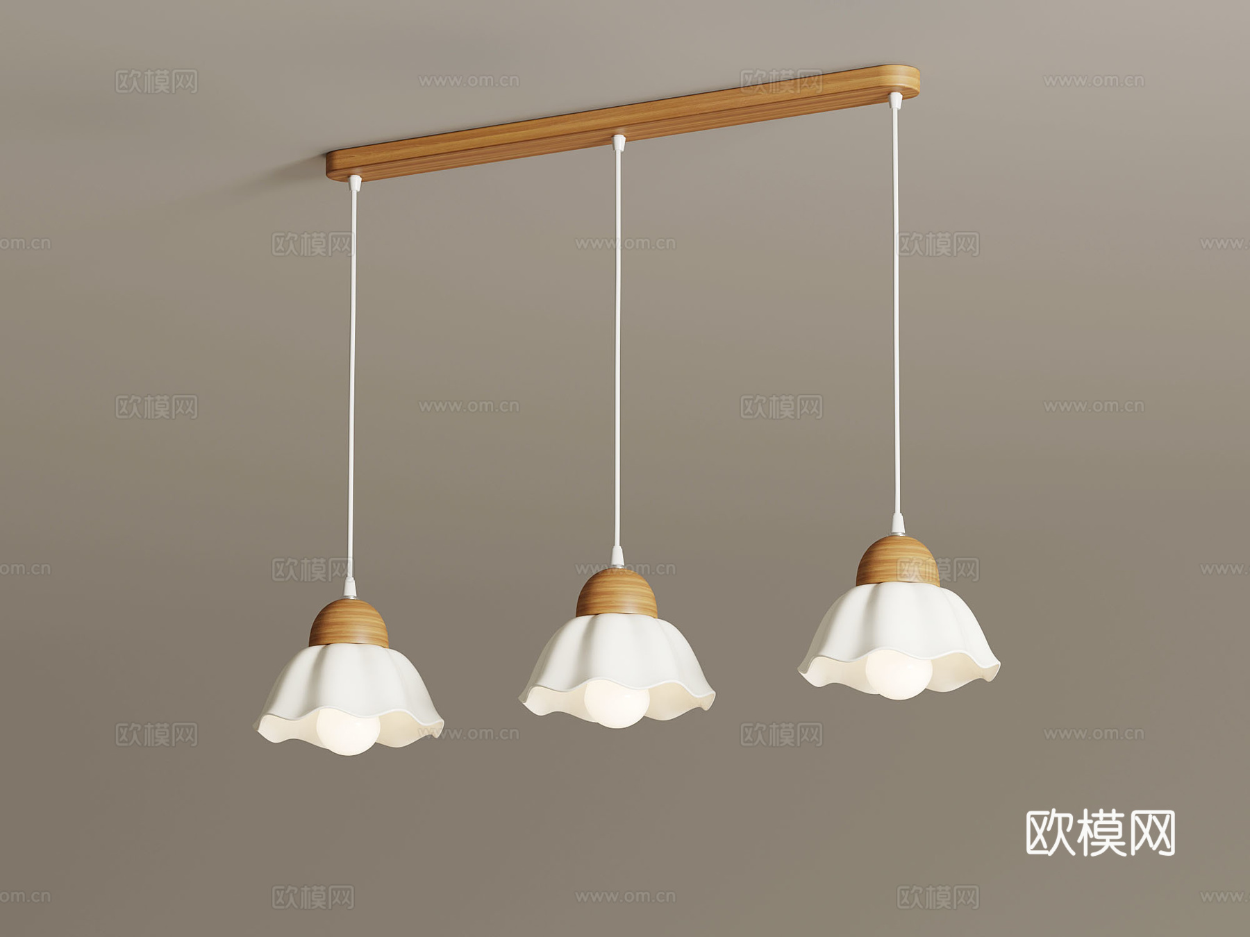 吊灯 法式中古吊灯 多头吊灯 餐厅吊灯3d模型