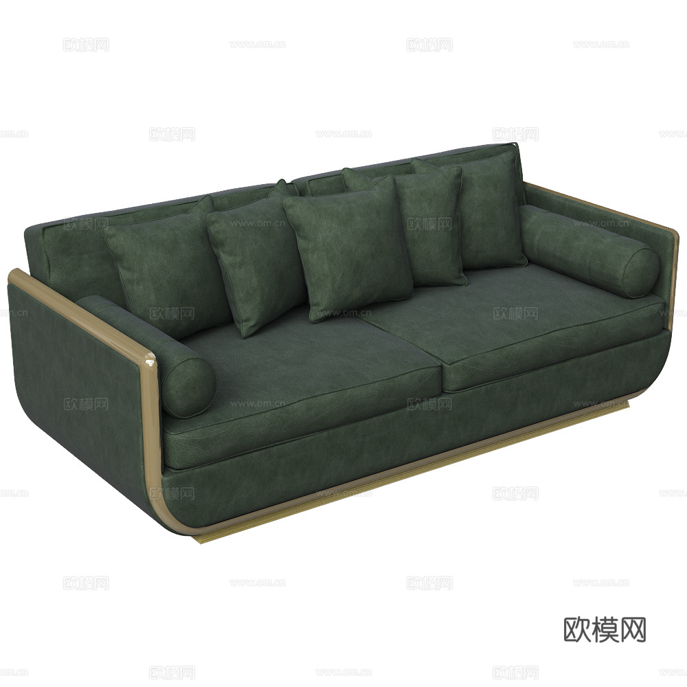 双人沙发3d模型下载