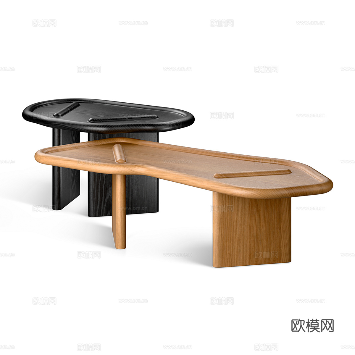 北欧简约茶几 茶几 简约茶几 木质茶几 客厅茶几3d模型