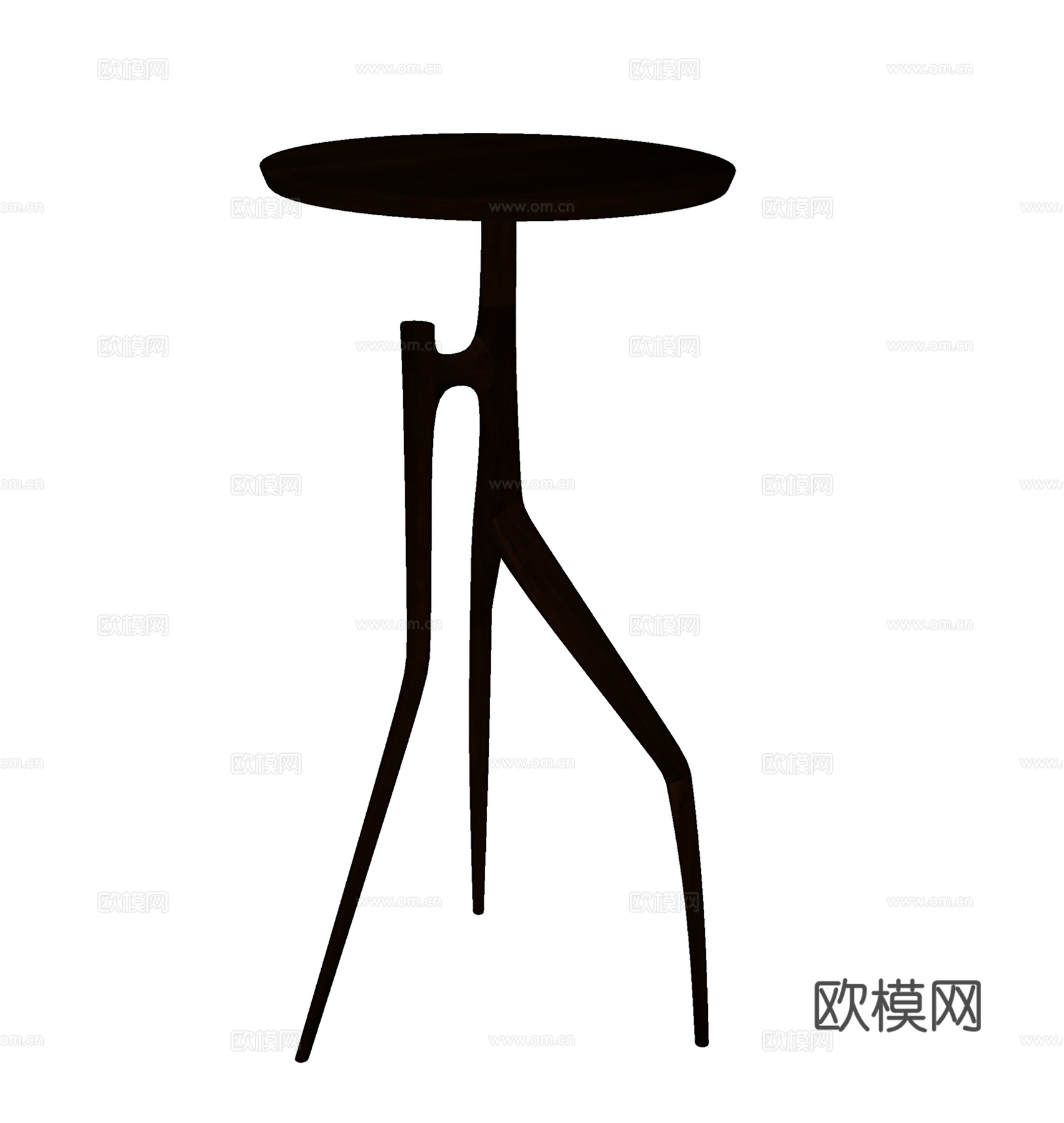 现代茶几  桌几  圆几su模型