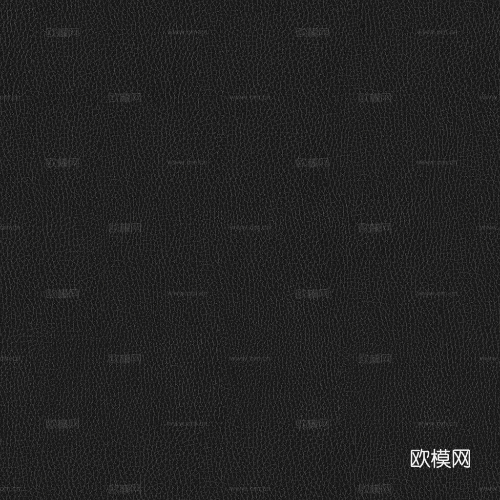 无缝黑色荔枝纹皮革贴图