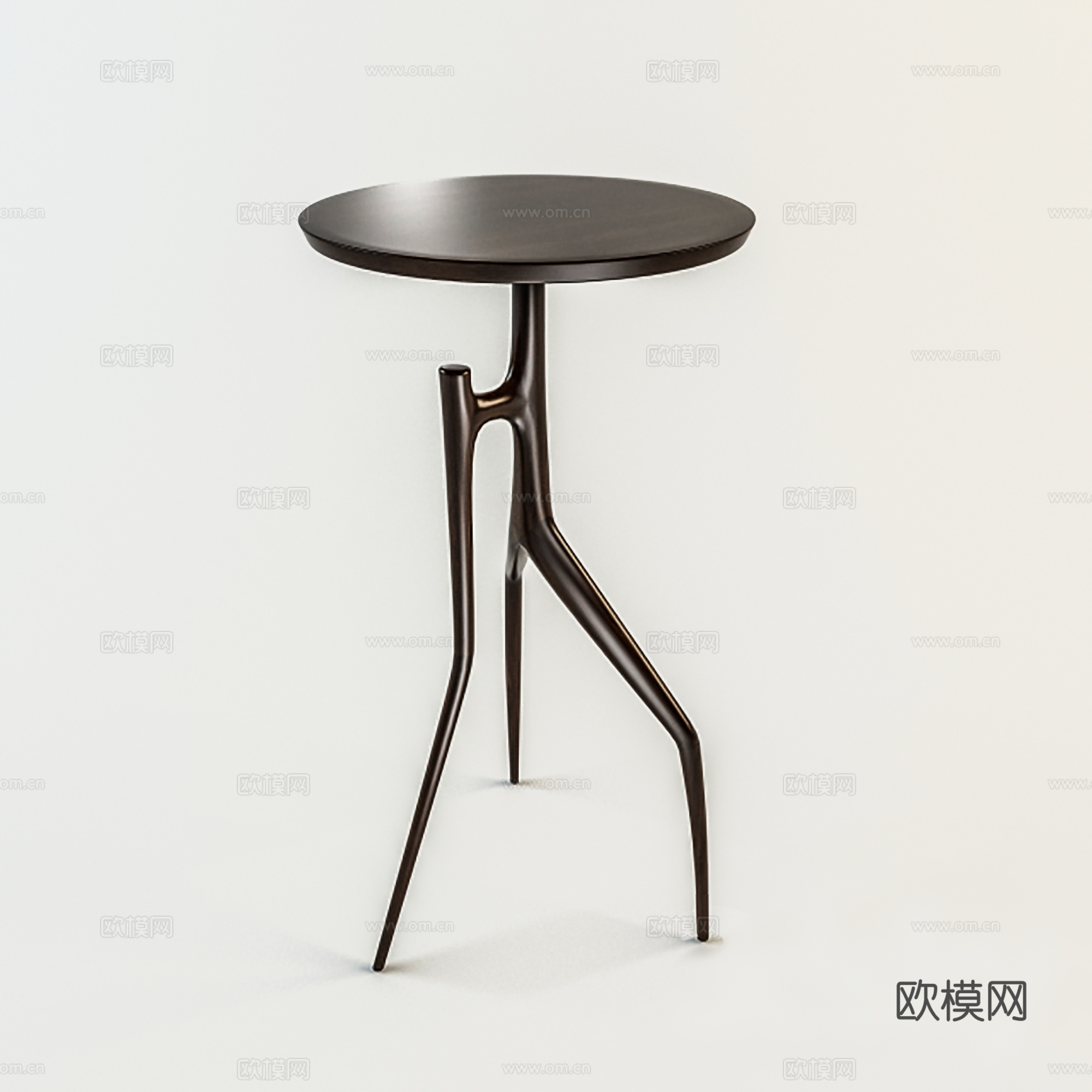 现代茶几  桌几  圆几su模型