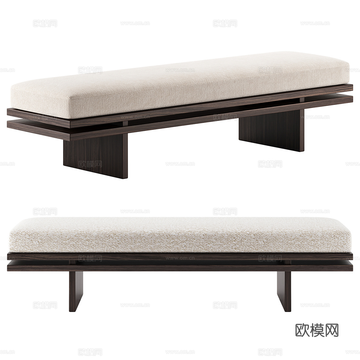 沙发凳3d模型