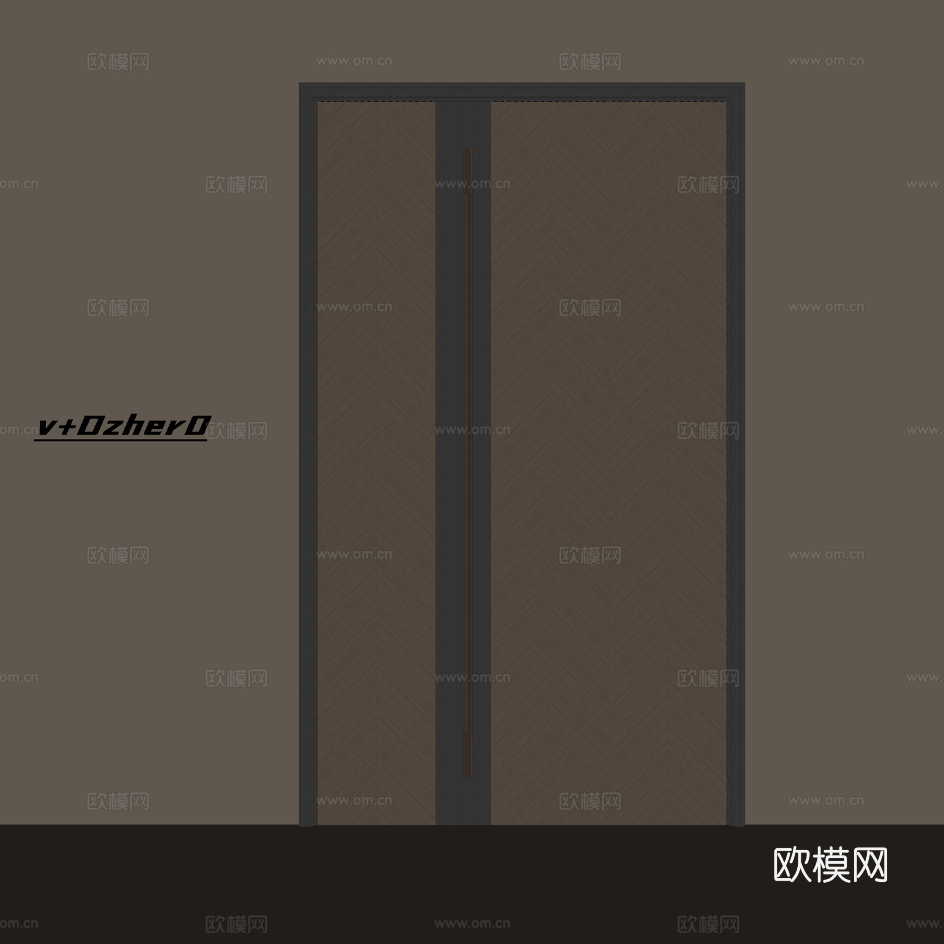现代入户门su模型