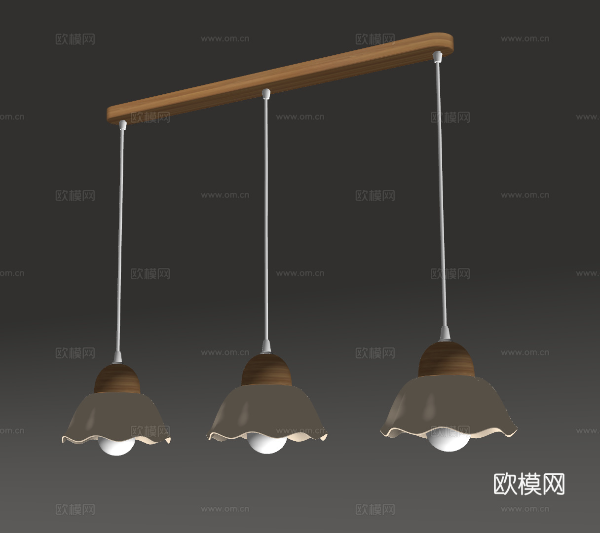 吊灯 法式中古吊灯 多头吊灯 餐厅吊灯su模型