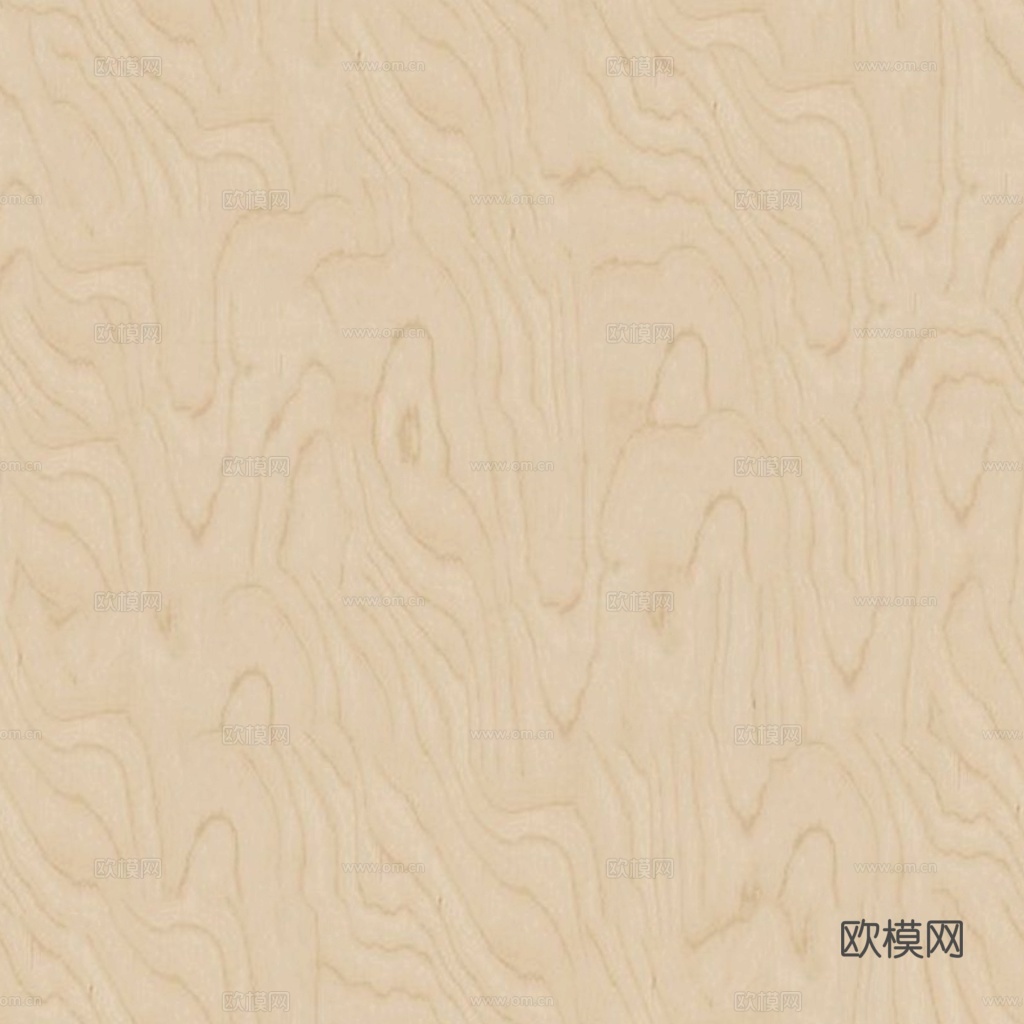 无缝黄色海洋板桦木多层板木纹贴图