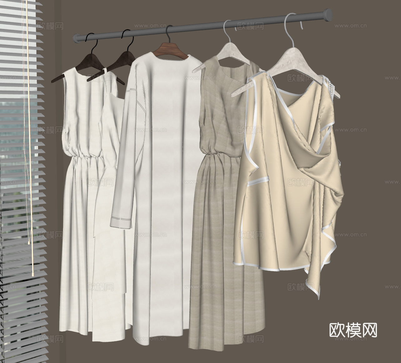 衣服 女装服饰su模型