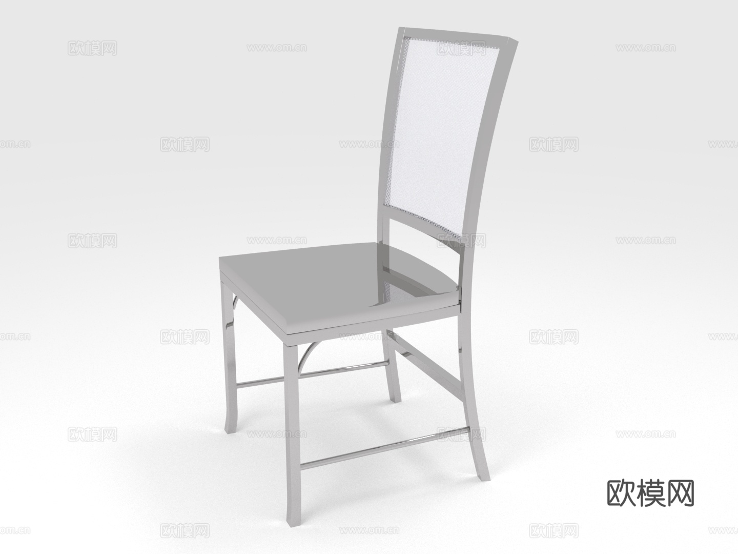 靠背椅 椅子 座椅3d模型