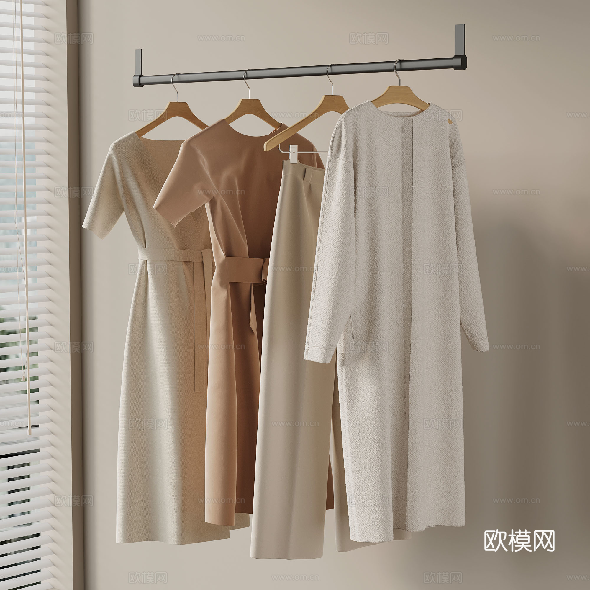 衣服 现代衣服 女装 裙子3d模型