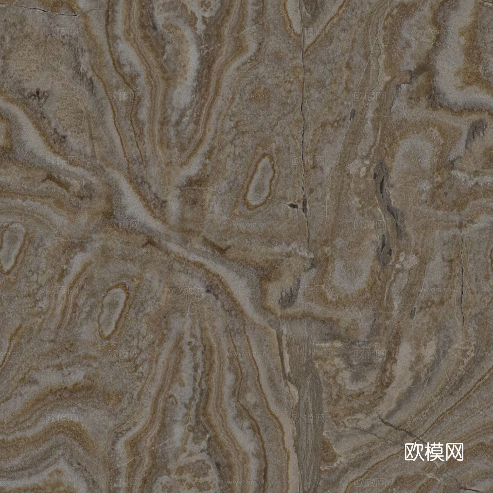 淡褐色玛瑙大理石