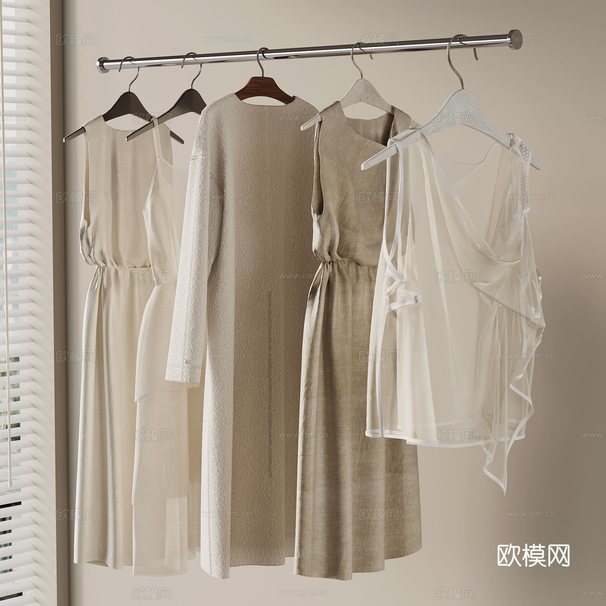 衣服 女装服饰3d模型