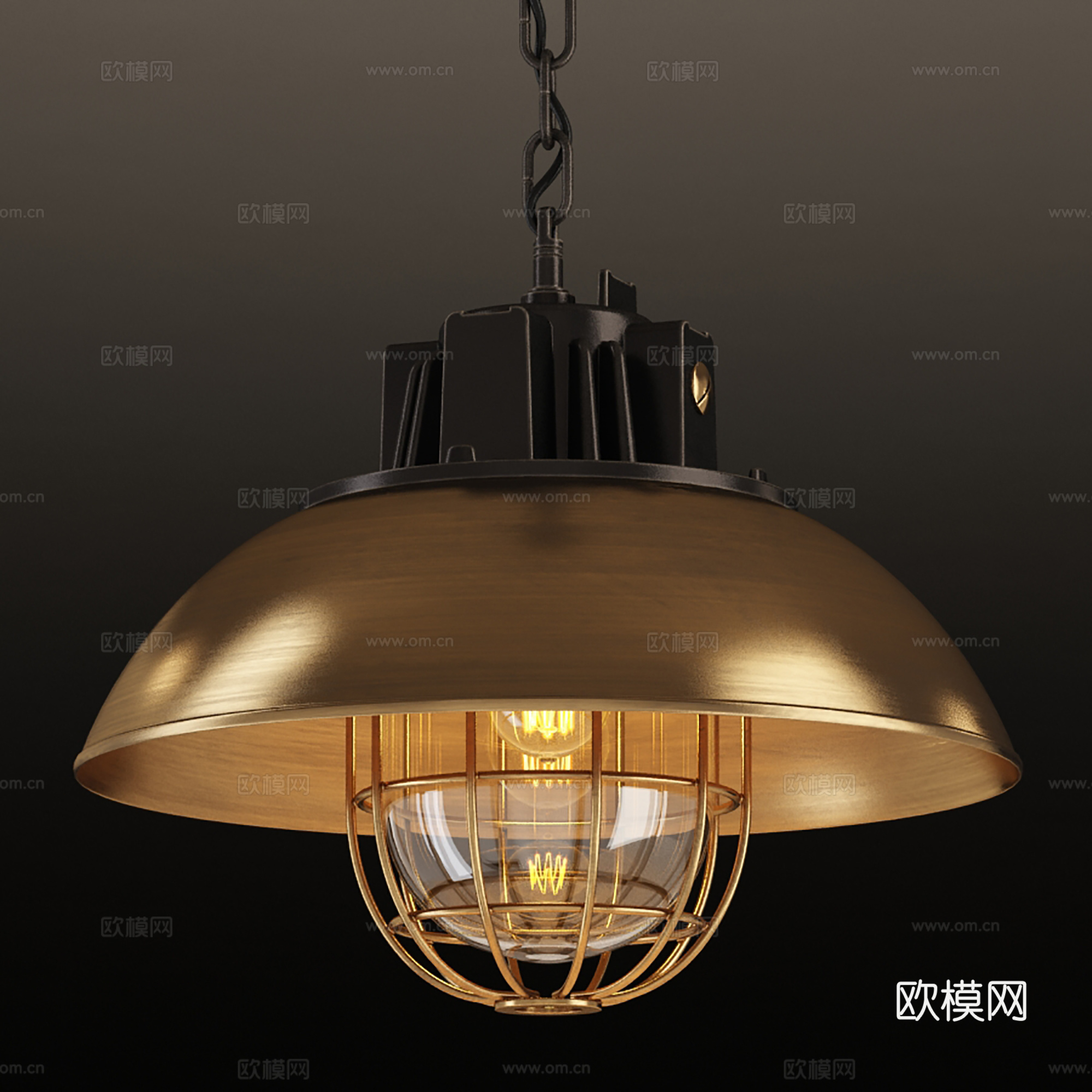 简欧吊灯 金属吊灯 餐厅吊灯su模型