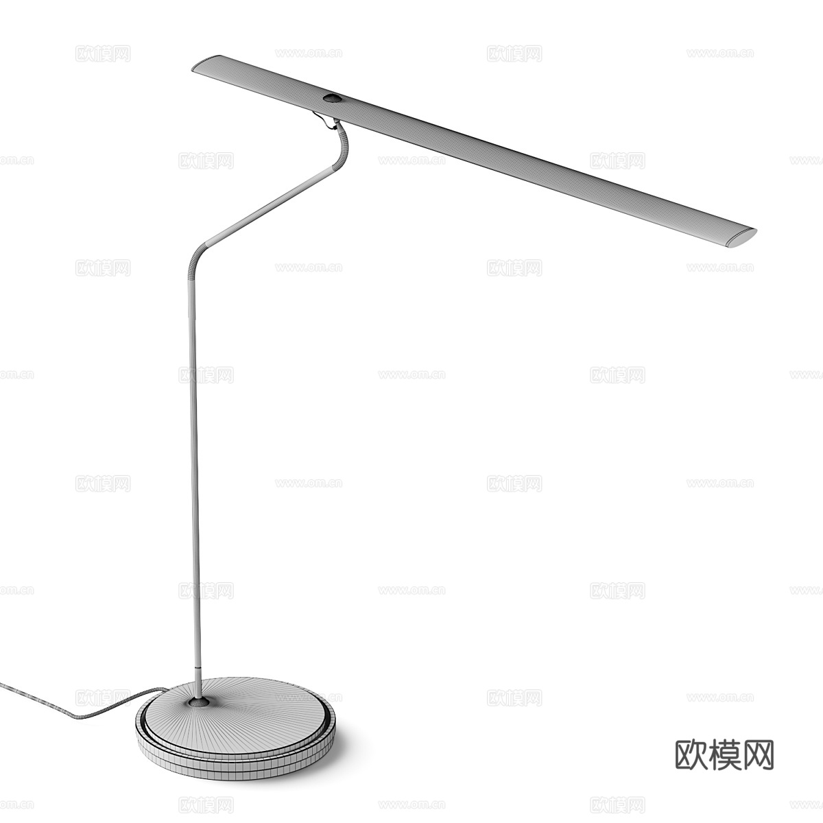 现代意式极简台灯3d模型