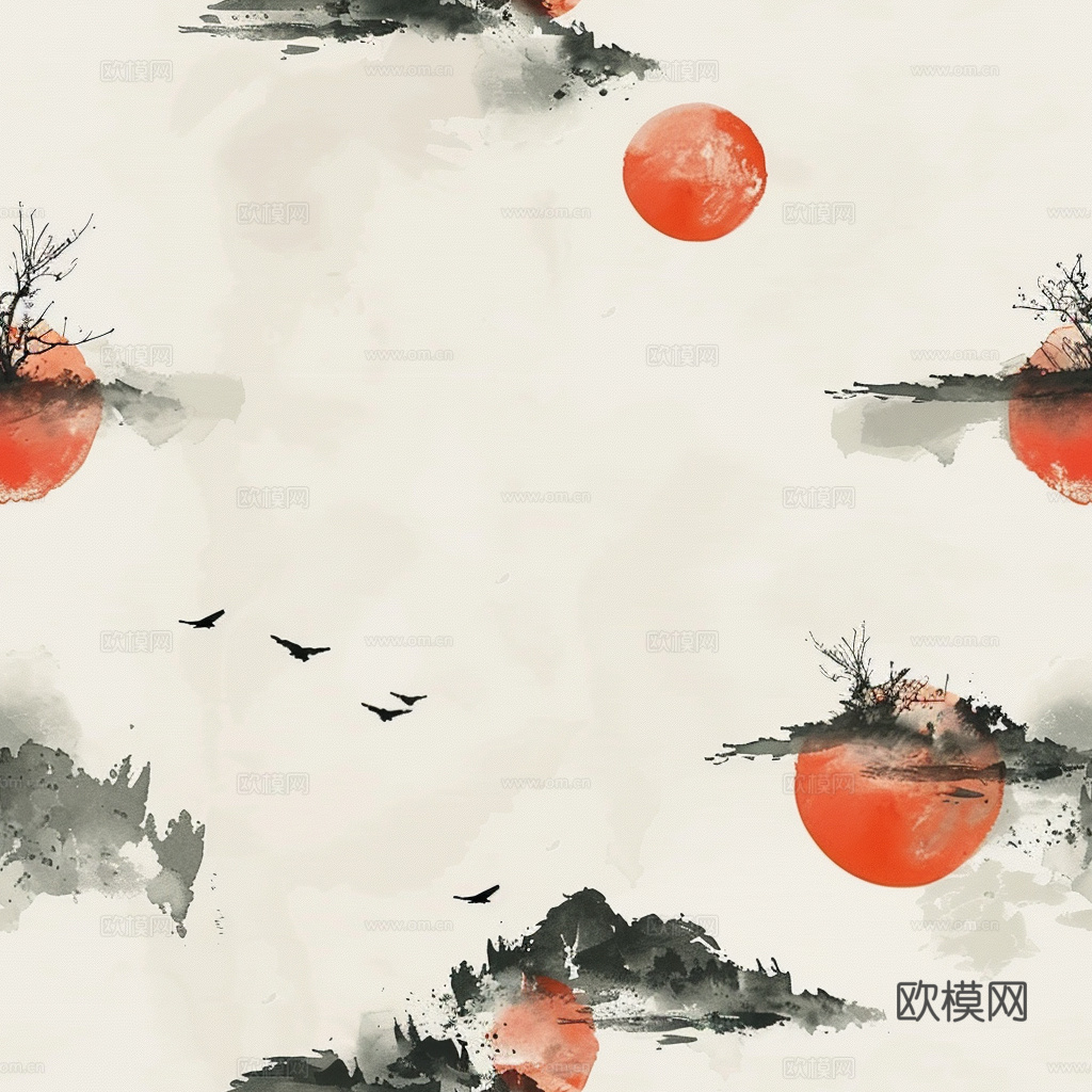 日式壁纸 壁纸 墙画 墙纸下载