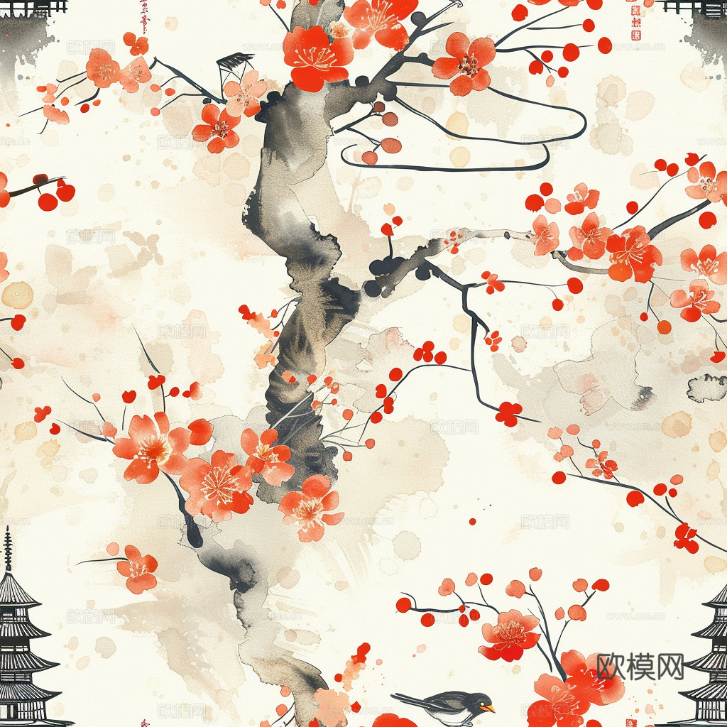 日式壁纸 壁纸 墙画 墙纸下载