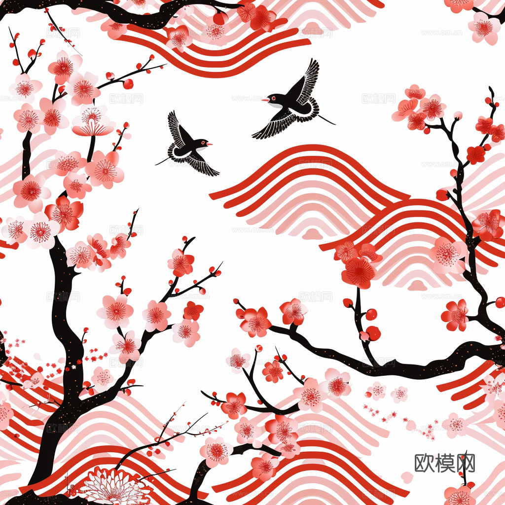 日式壁纸 壁纸 墙画 墙纸下载