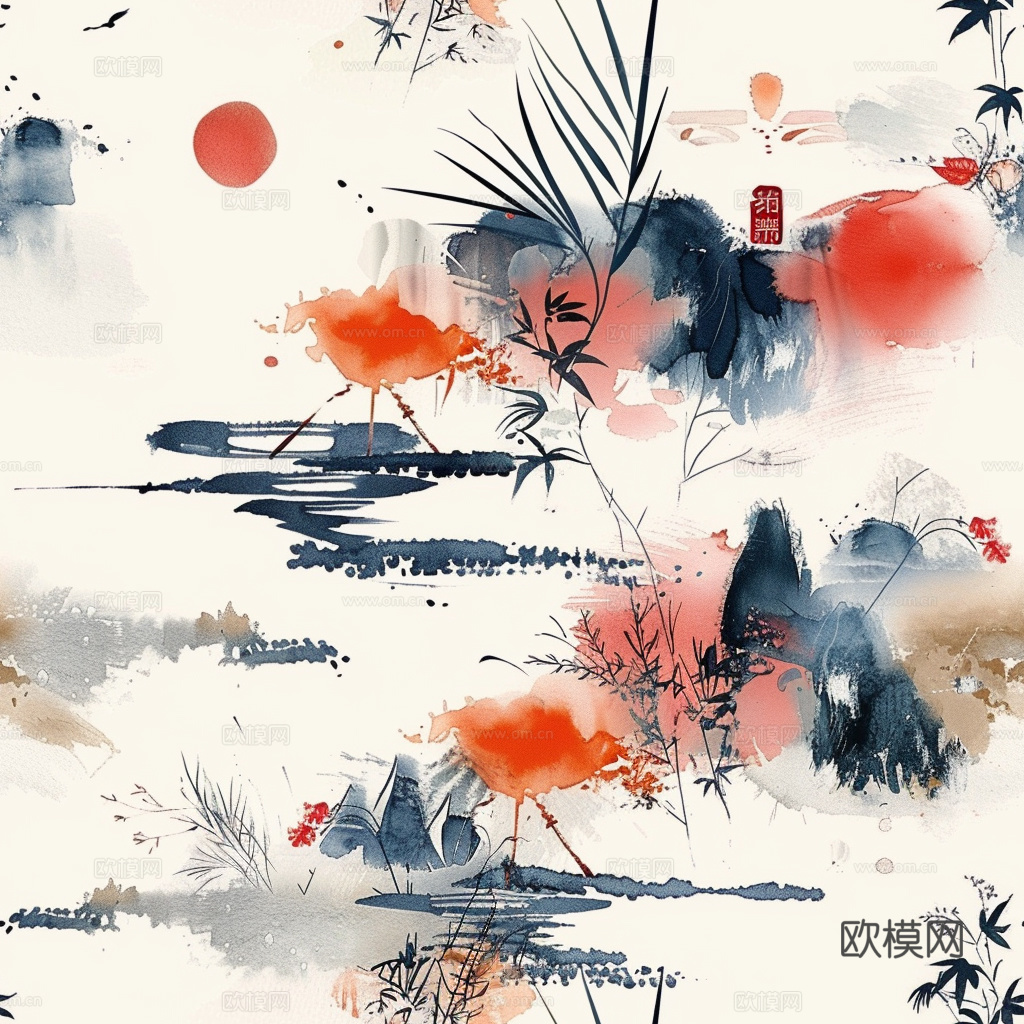 日式壁纸 壁纸 墙画 墙纸下载