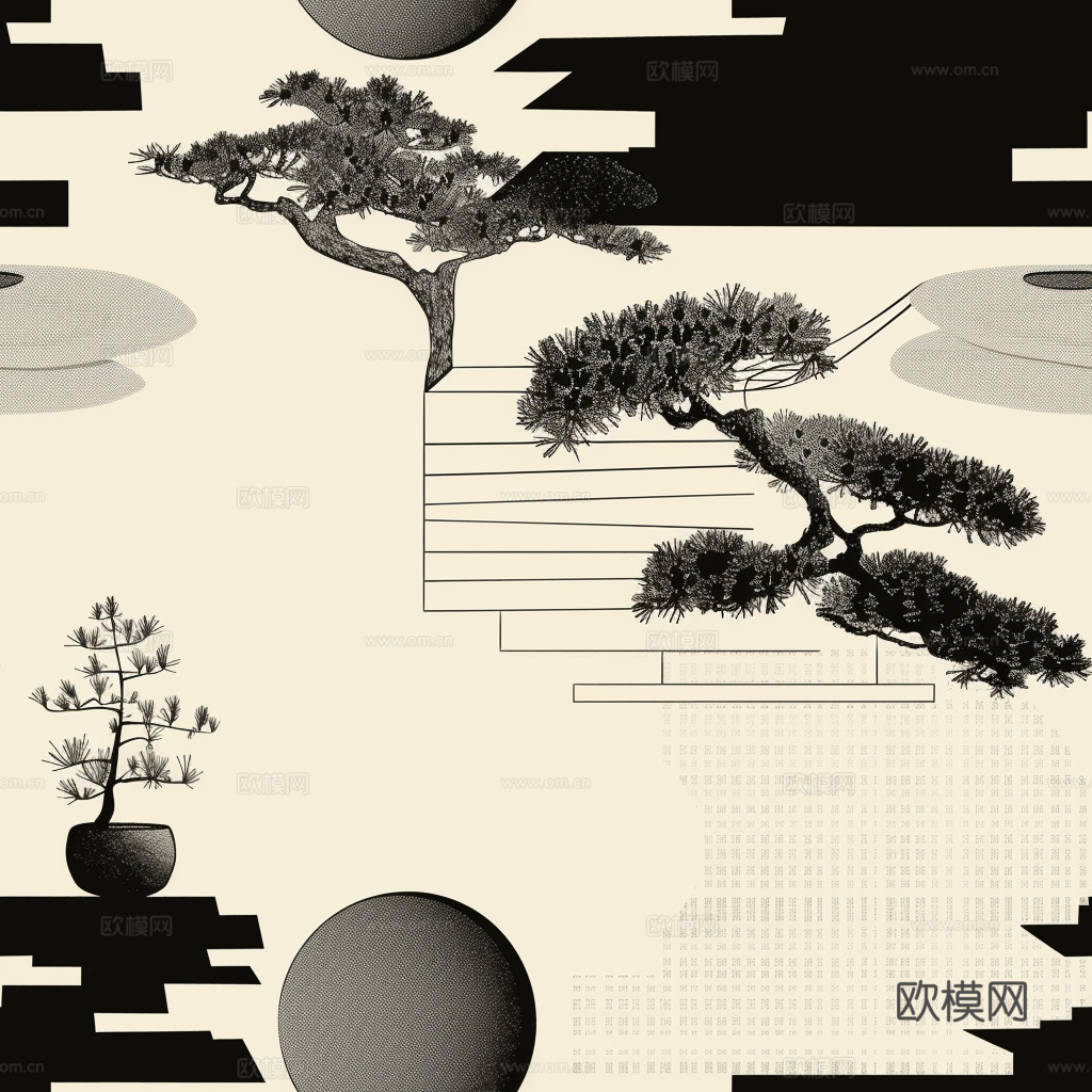 日式壁纸 壁纸 墙画 墙纸下载