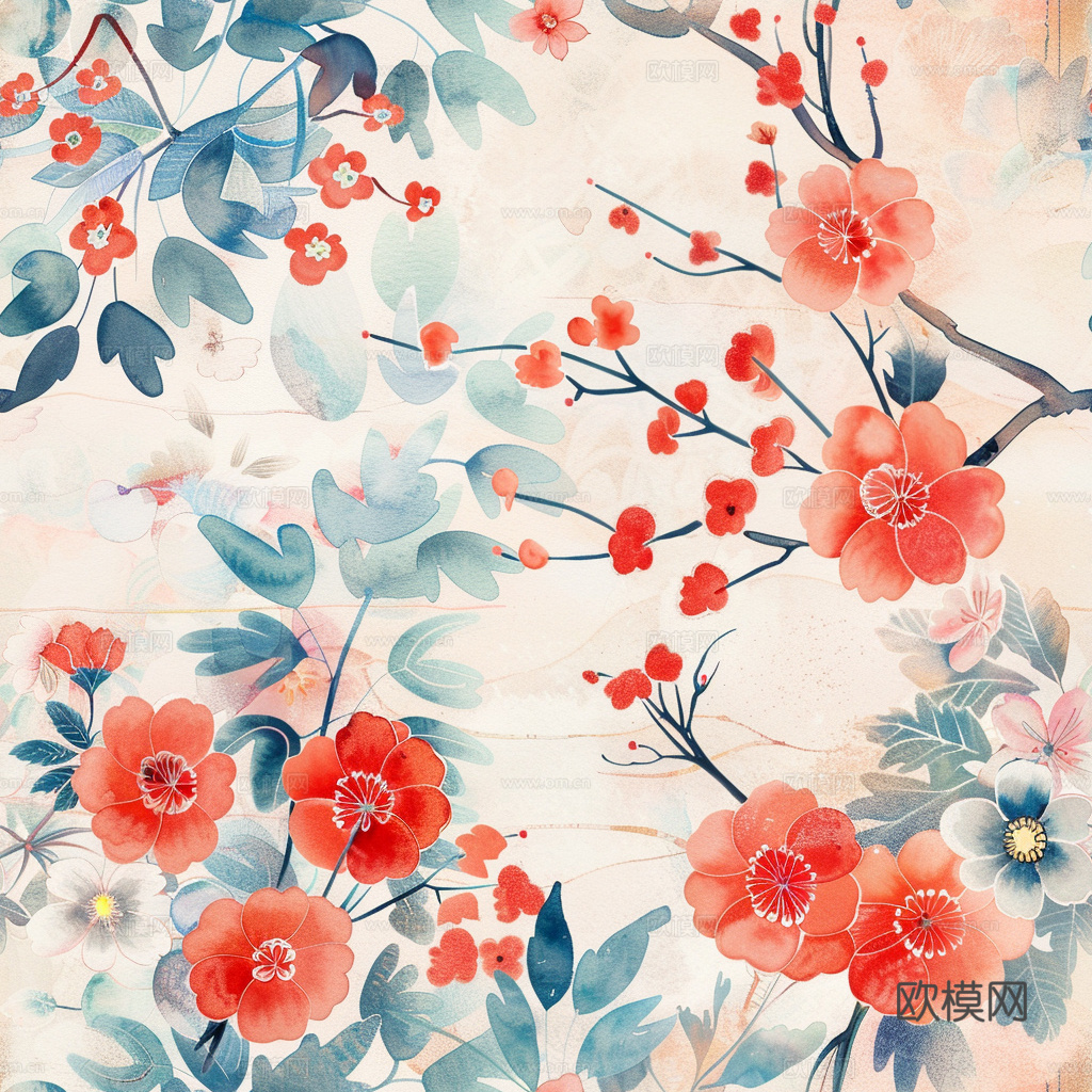 日式壁纸 壁纸 墙画 墙纸