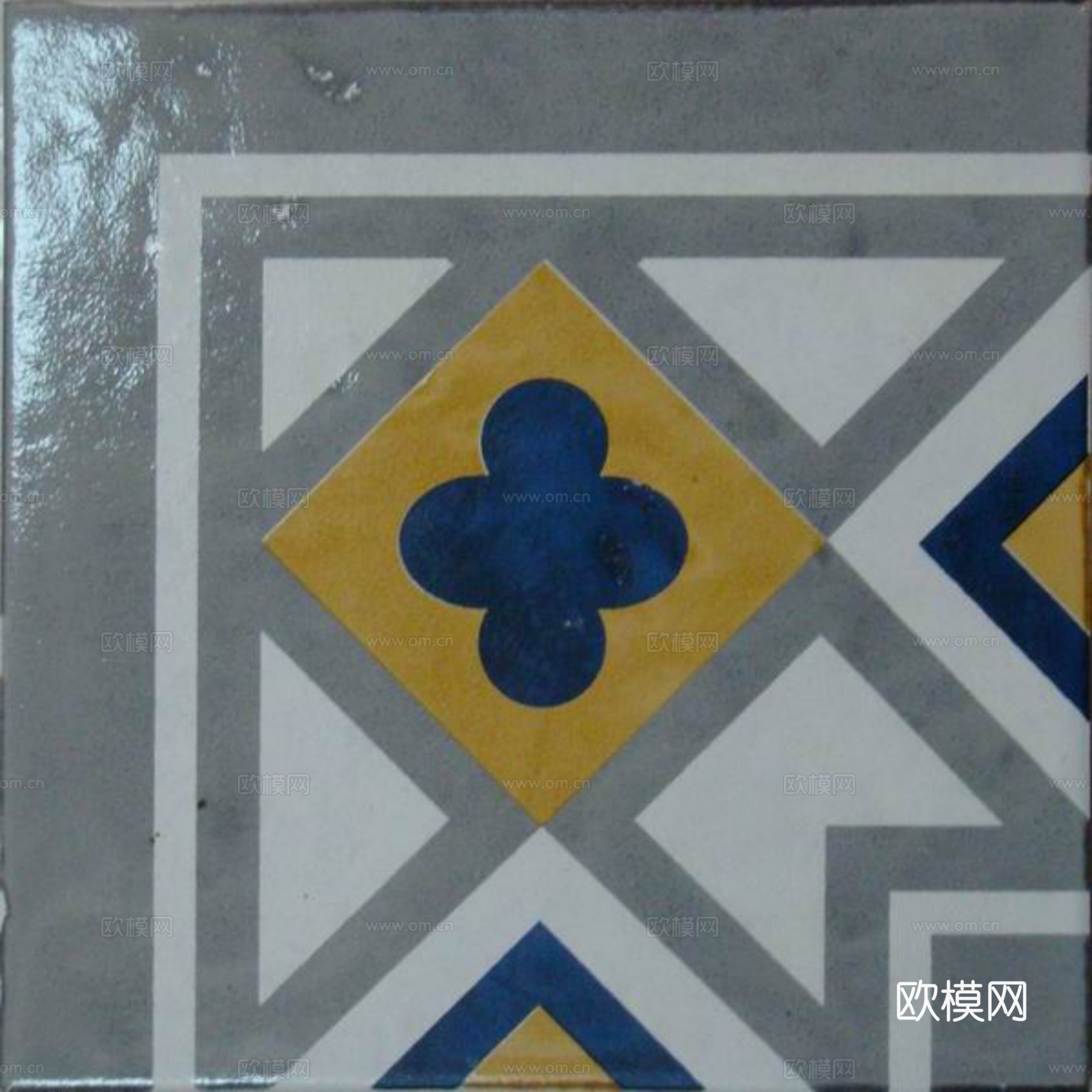 现代花砖